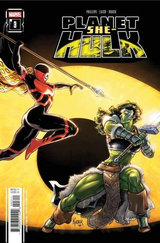 PLANET SHE-HULK #3 AARON KUDER COVER MARVEL COMICS 2026