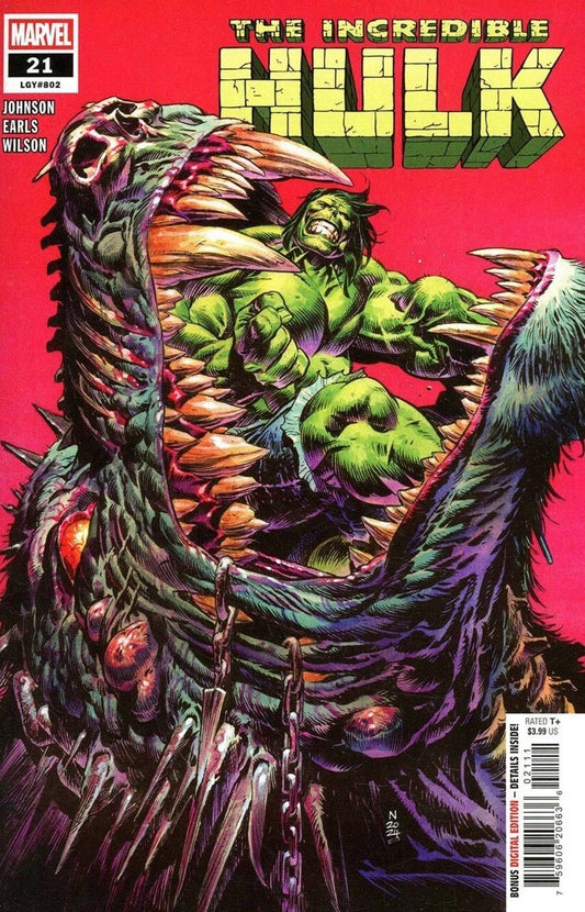 INCREDIBLE HULK #21 MARVEL COMICS 2025 NM