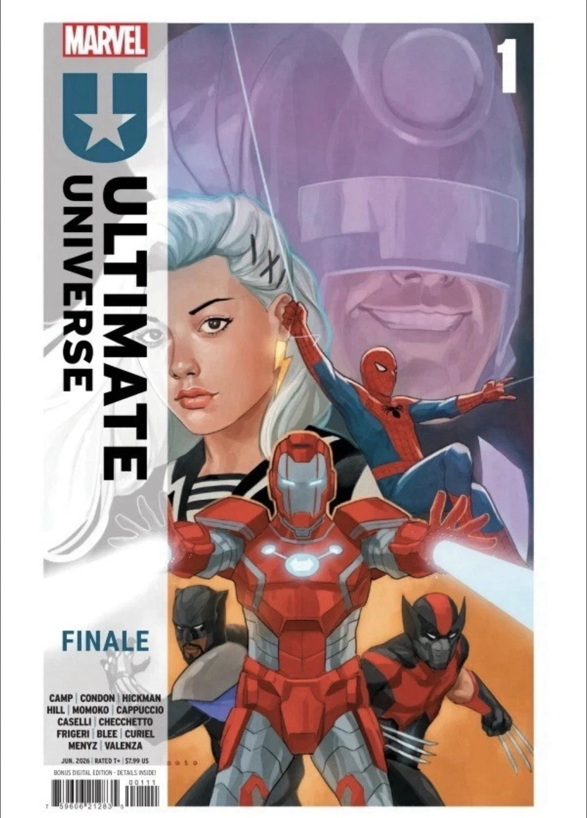 ULTIMATE UNIVERSE #1 MARVEL COMICS 2026 NEAR MINT