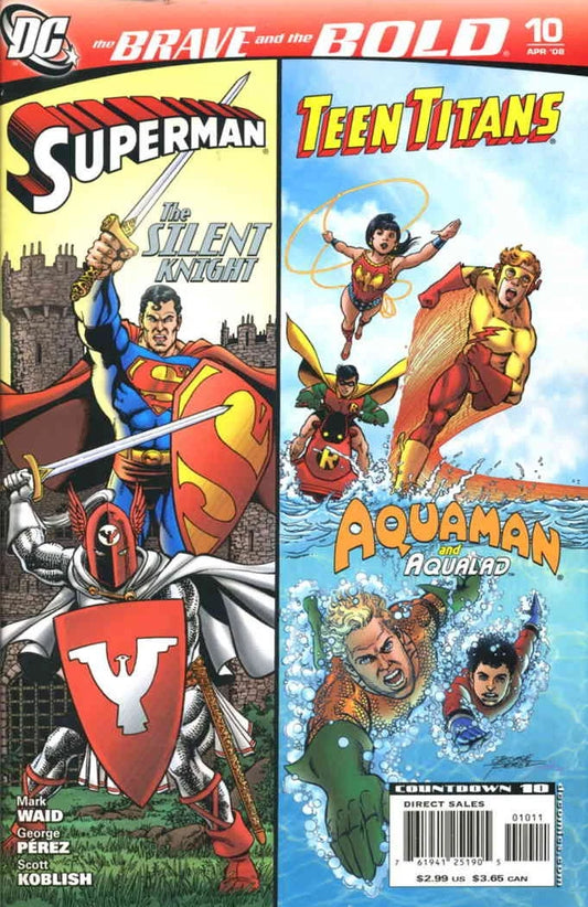 Brave and the Bold #10 Superman and Teen Titans 2008 VF/NM