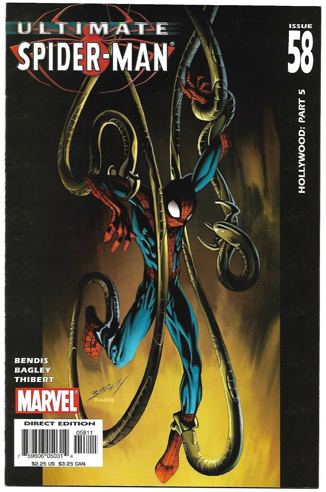 ULTIMATE SPIDER-MAN #58 MARVEL COMICS BENDIS 2000 VF/NM