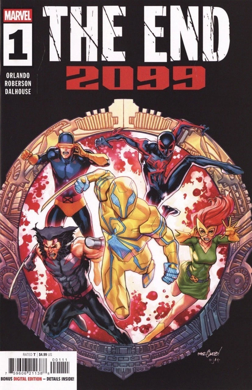 The End 2099 #1  Marquez Cover Marvel Comics 2025 NM