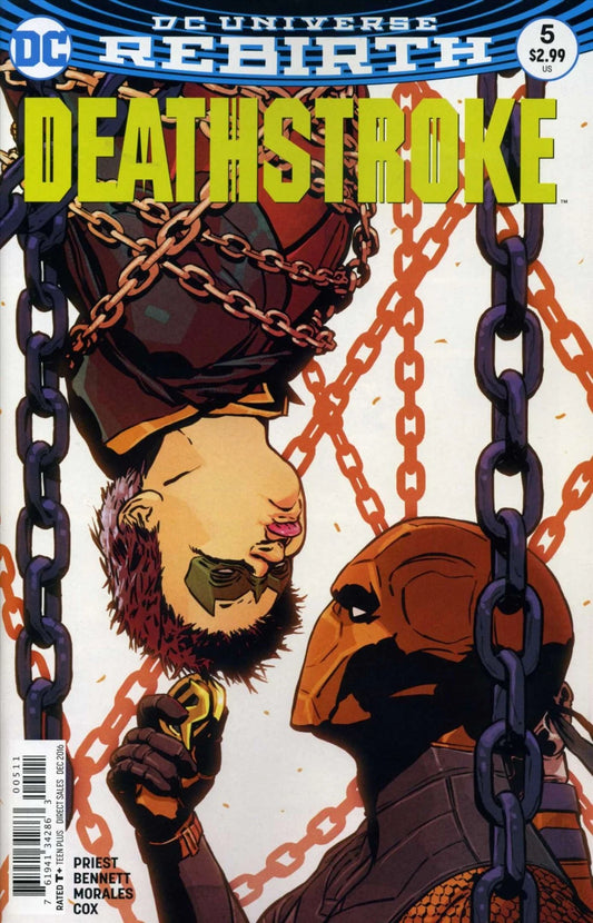 DEATHSTROKE #5 REBIRTH DC COMICS 2016 NM