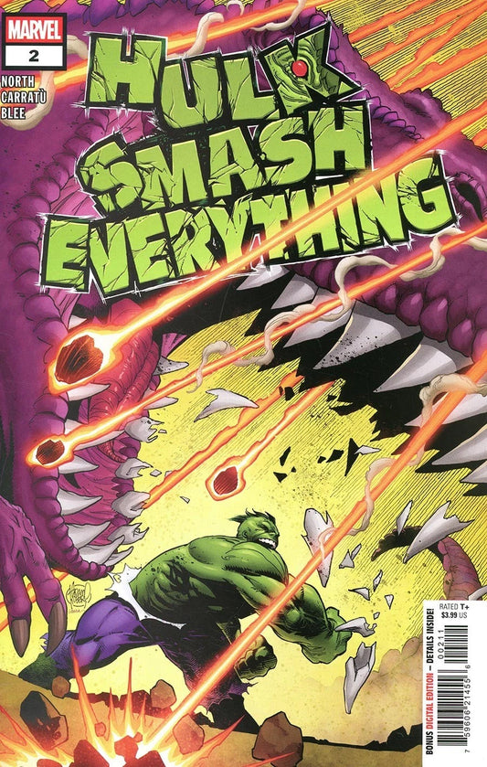 Hulk Smash Everything #2 Cover A Adam Kubert Marvel Comics 2026 NM