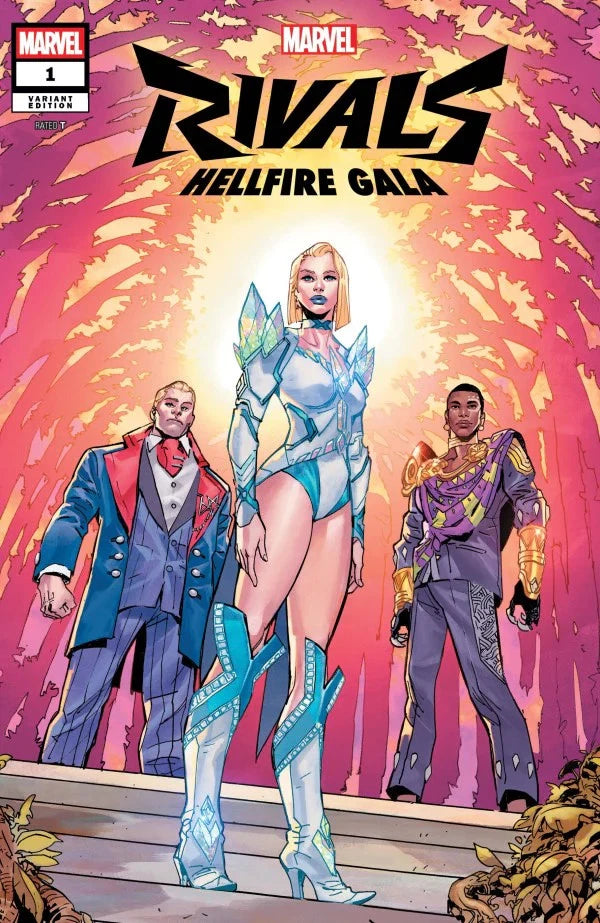 MARVEL RIVALS HELLFIRE GALA #1 1:25 MATTEO LOLLI INCENTIVE VARIANT 2025 NM