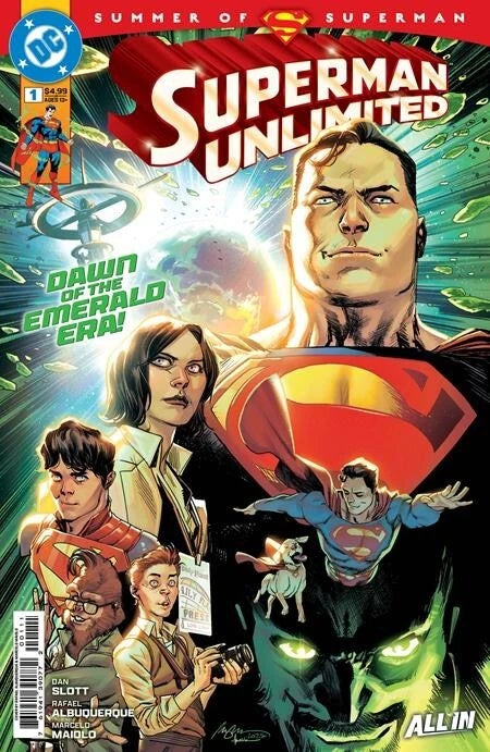 SUPERMAN UNLIMITED #1 CVR A RAFAEL ALBUQUERQUE DC COMICS 2025 NM