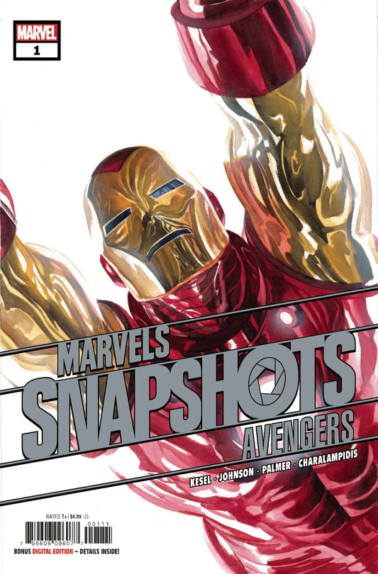 AVENGERS MARVELS SNAPSHOT #1 ALEX ROSS COVER MARVEL COMICS IRON MAN