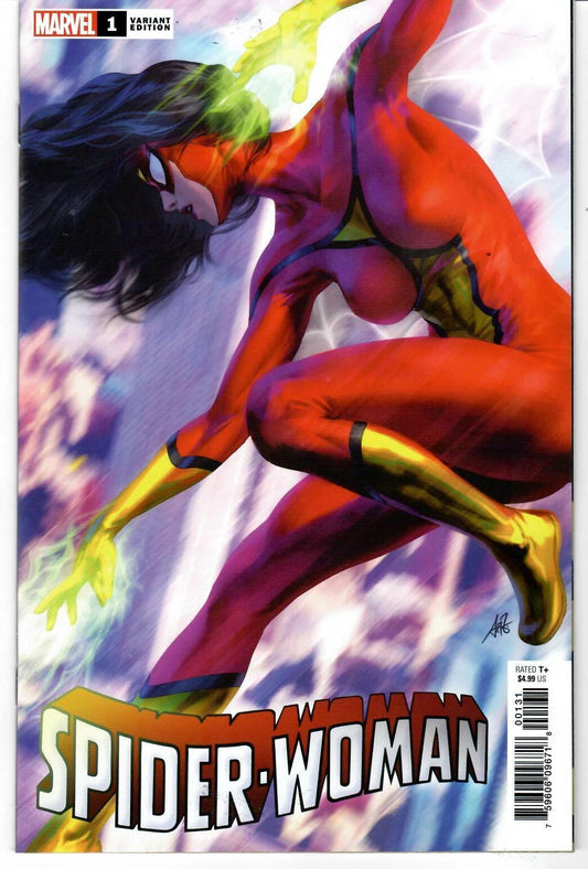 SPIDER WOMAN #1 ARTGERM VARIANT MARVEL COMICS NEAR MINT