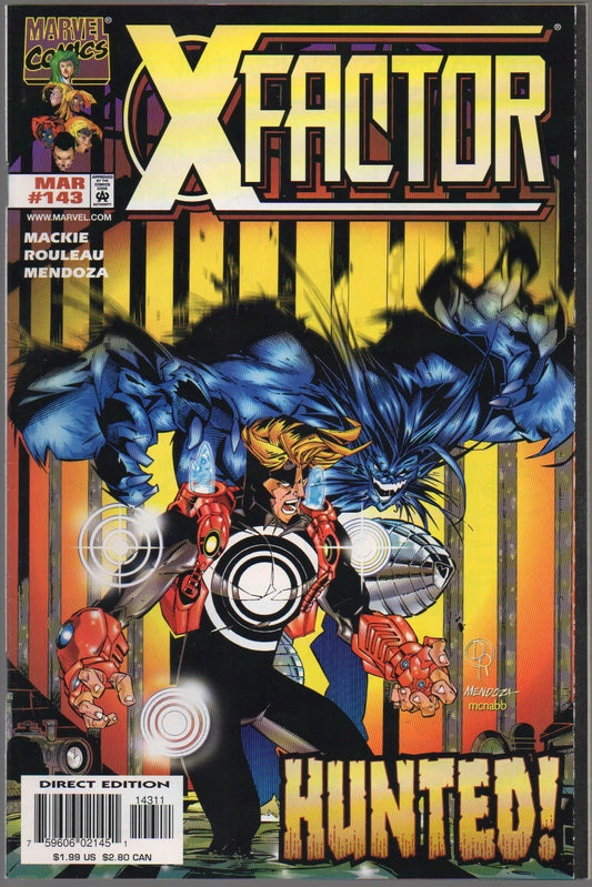 X-FACTOR #143 MARVEL COMICS 1998 VERY FINE/NEAR MINT