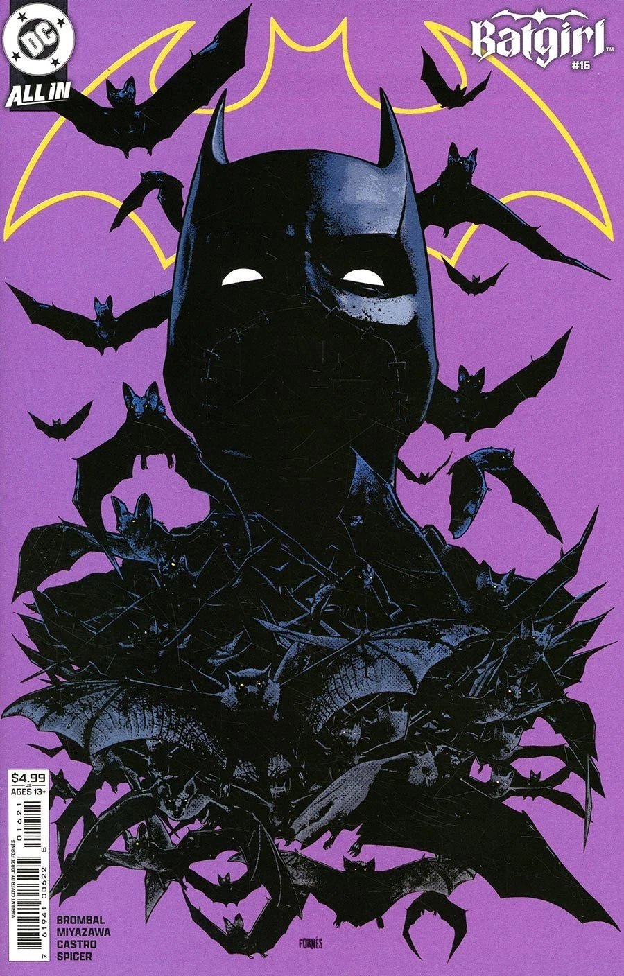 Batgirl #16 Cover B Jorge Fornes Variant DC Comics 2026 NEAR MINT