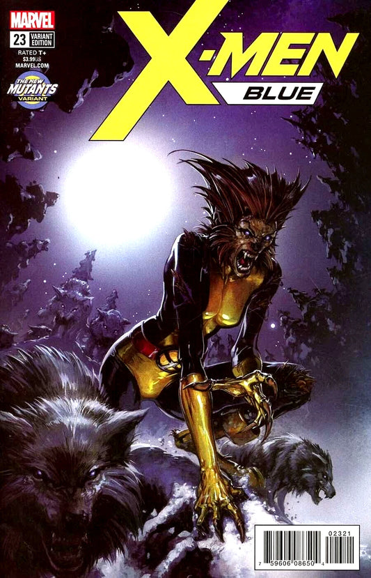 X-MEN BLUE #23 CLAYTON CRAIN WOLFSBANE NEW MUTANT VARIANT 1ST PRINT 2018 NM
