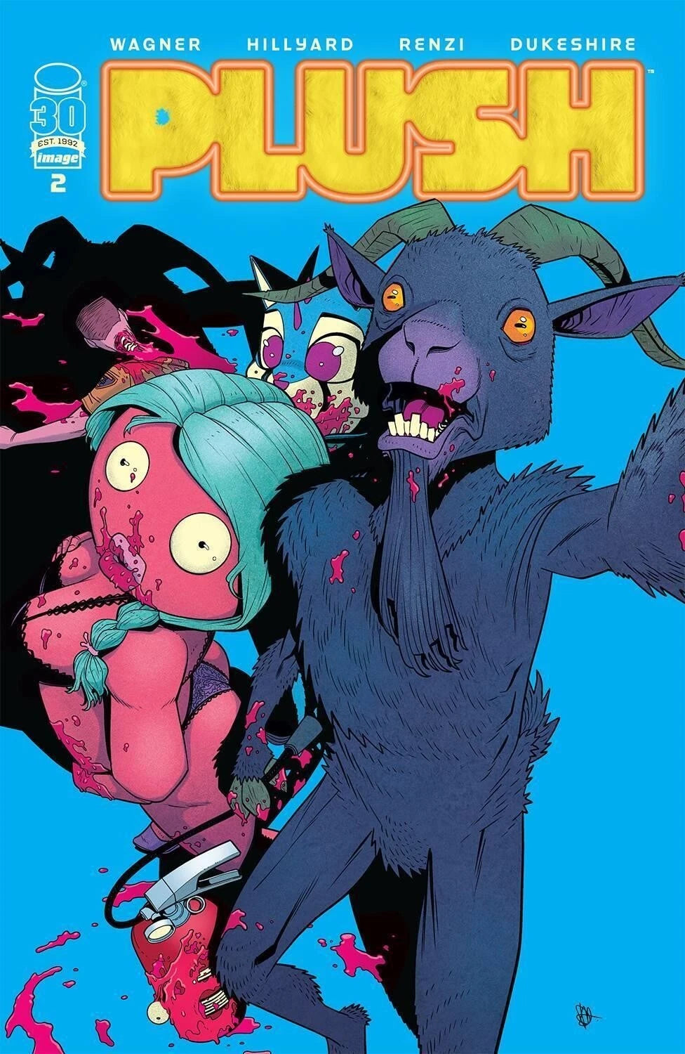 Plush #2 Image Comics 1st Print NEAR MINT 2022