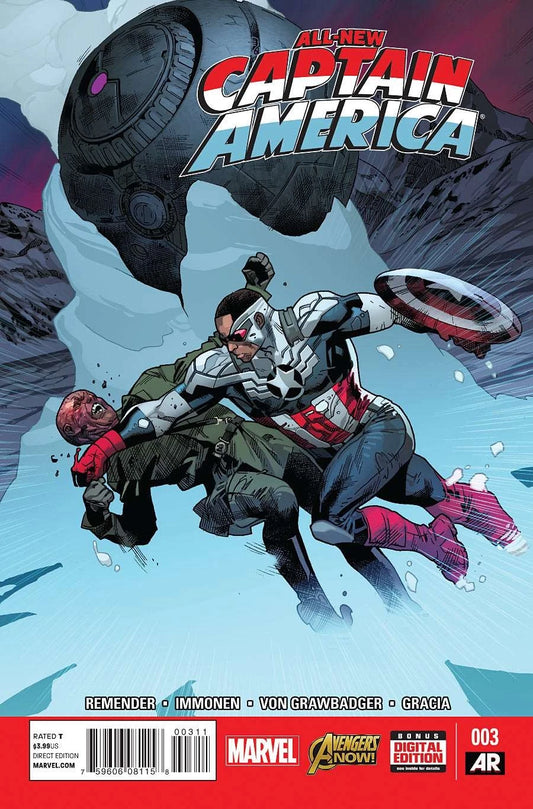 All-New Captain America #3 Marvel Comics Rick Remender Sam Wilson 2015 NM