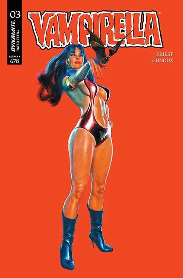 VAMPIRELLA #3 1:10 MARK SPEARS RED TRADE INCENTIVE VARIANT DYNAMITE 2025 NM