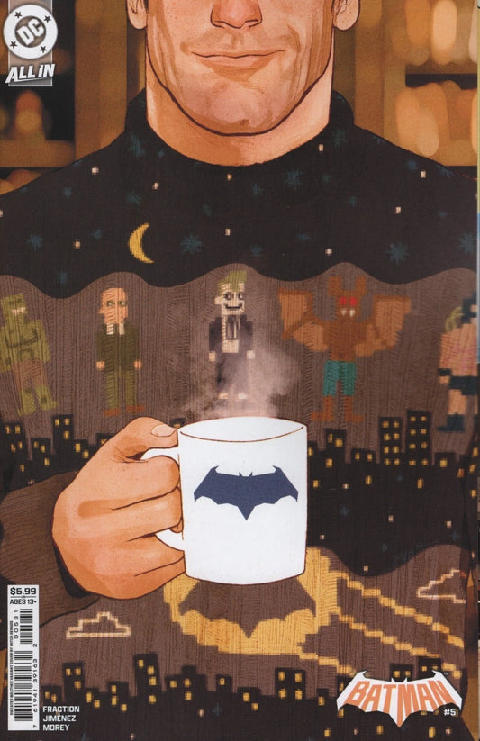 BATMAN #5 MITCH GERADS SWEATER WEATHER CARD STOCK VARIANT DC COMICS 2026 NM