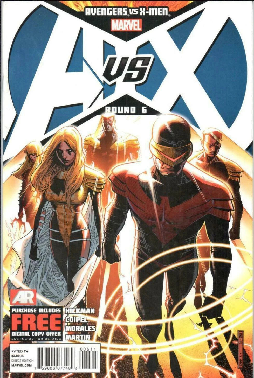 AVENGERS VS X-MEN #6 MARVEL COMICS 2012 VF/NM