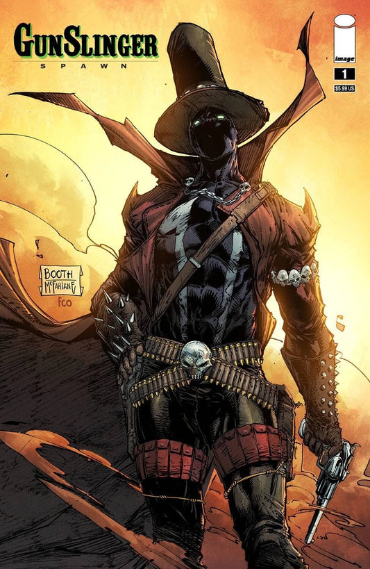 Gunslinger Spawn #1&nbsp; Booth Cover A Image Comics 2021 NEAR MINT