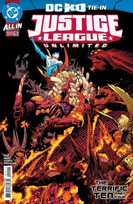 JUSTICE LEAGUE UNLIMITED #15 DAN MORA COVER DC COMICS 2026
