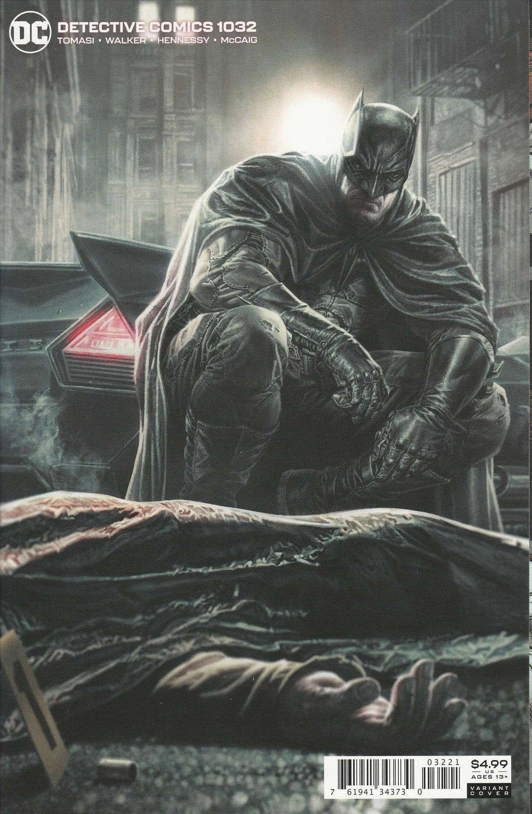 DETECTIVE COMICS #1032 LEE BERMEJO CARDSTOCK VARIANT DC COMICS BATMAN 2021 NM