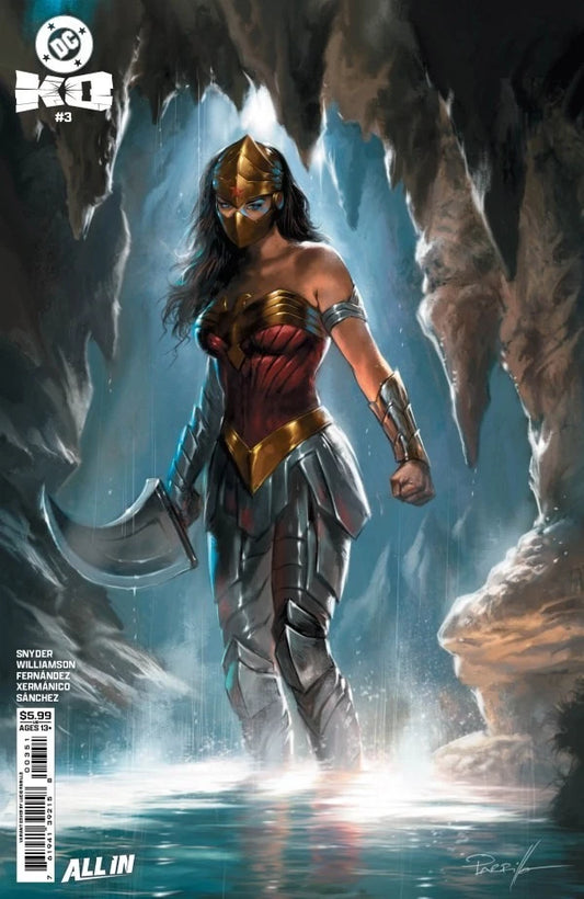 DC K.O. #3 LUCIO PARRILLO WONDER WOMAN VARIANT DC COMICS 2026 NEAR MINT