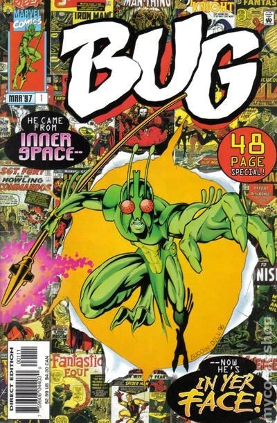 BUG #1 MICRONAUTS MARVEL COMICS 1997 NM