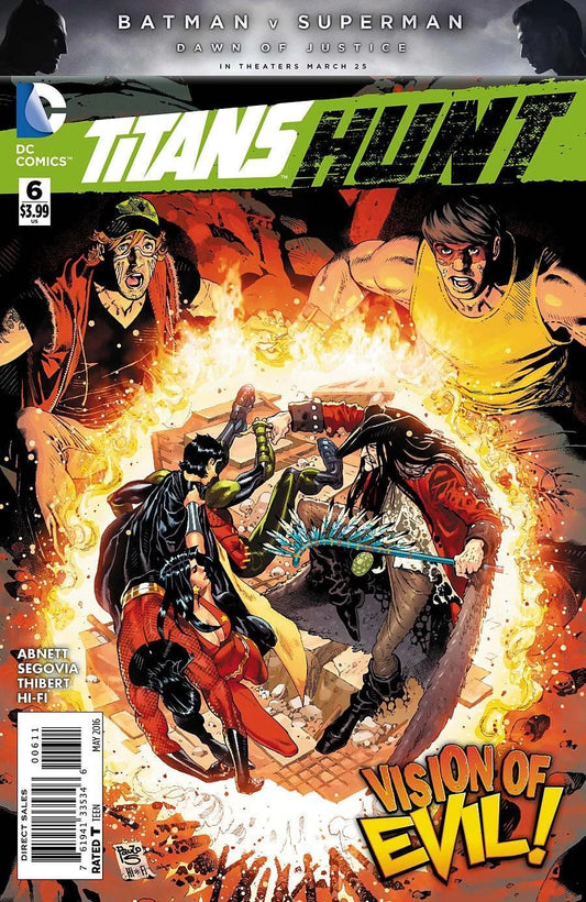 TITANS HUNT #6 DC COMICS 2016 NEAR MINT