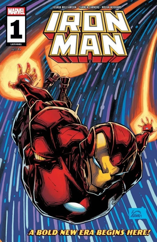 Iron Man #1 Cover A Ryan Stegman Wraparound Marvel Comics 2026 NM