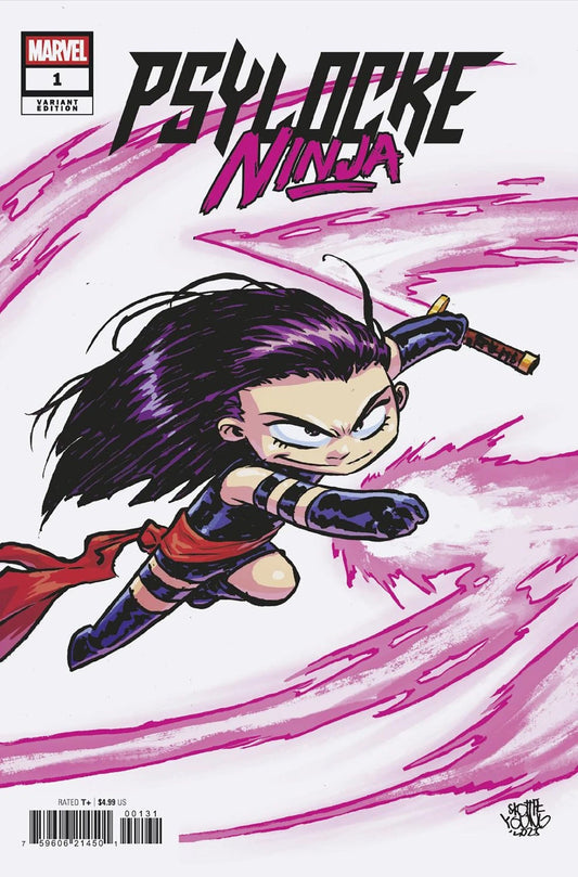 PSYLOCKE NINJA #1 SKOTTIE YOUNG VARIANT MARVEL COMICS 2026 NM