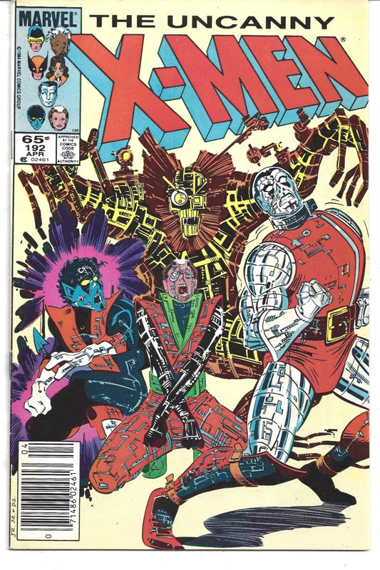 The Uncanny X-Men #192 Marvel Comics 1985 VF/NM