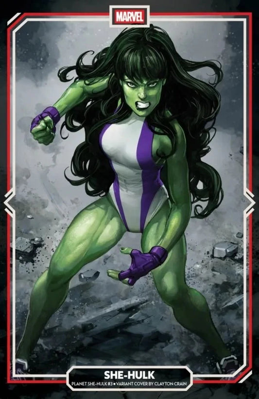PLANET SHE-HULK #3  CLAYTON CRAIN VARIANT MARVEL COMICS 2026