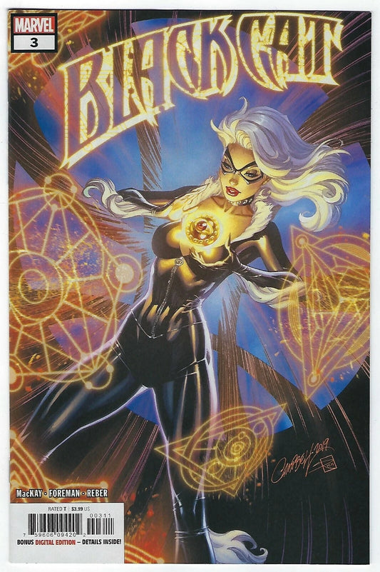 BLACK CAT #3 J SCOTT CAMPBELL COVER MARVEL COMICS 2019 NM