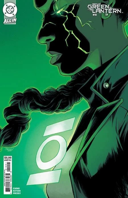 ABSOLUTE GREEN LANTERN #10 DECLAN SHALVEY CARD STOCK VARIANT 2026 NM