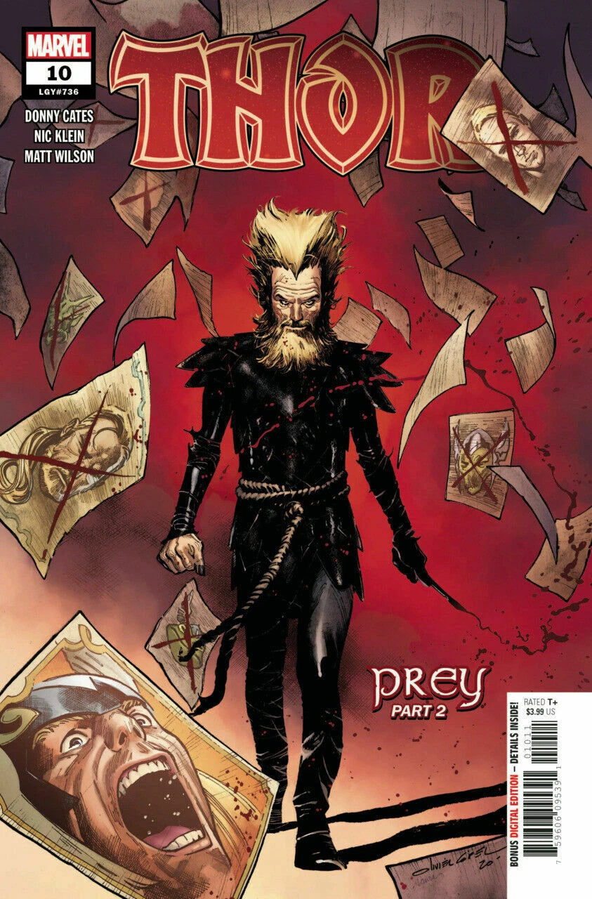 THOR #10 Donny Cates Marvel Comics 2021 NM