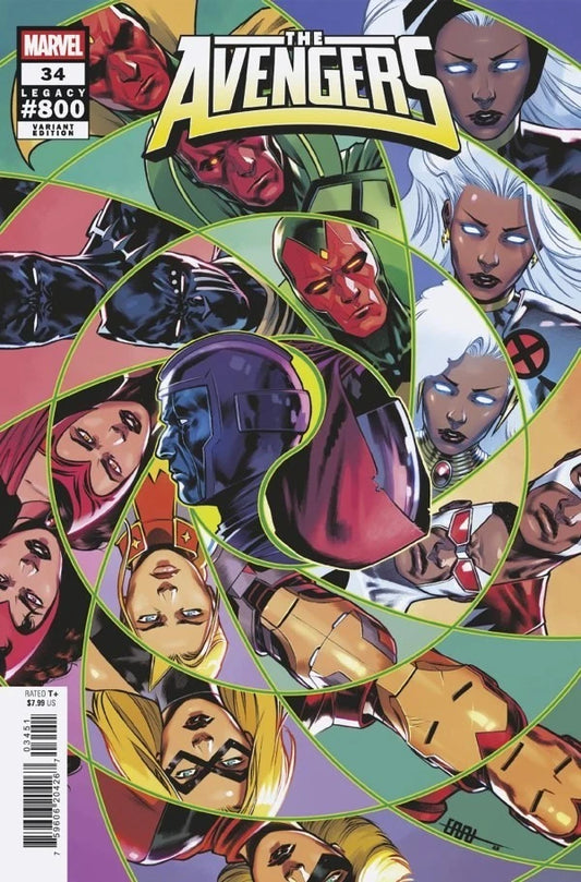 AVENGERS #34 LGY #800 CAFU VARIANT MARVEL COMICS 2026 NM