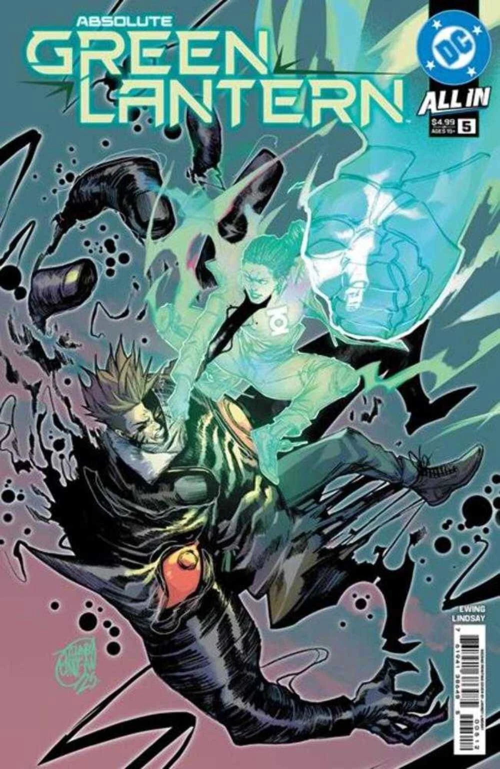ABSOLUTE GREEN LANTERN #5 2ND PRINT DC COMICS 2025 NEAR MINT
