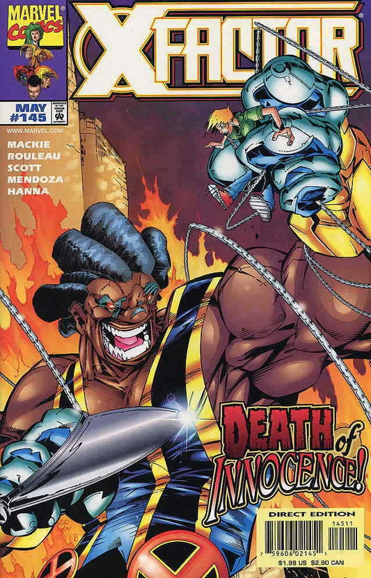 X-FACTOR 145 MARVEL COMICS 1998 VERY FINE/NEAR MINT