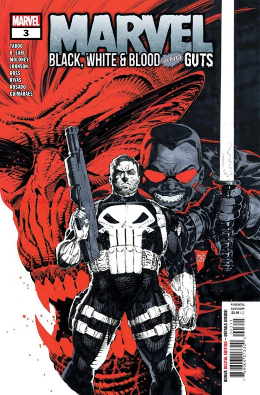 Marvel: Black, White & Blood and Guts #3 Marvel Comics 2026 NEAR MINT