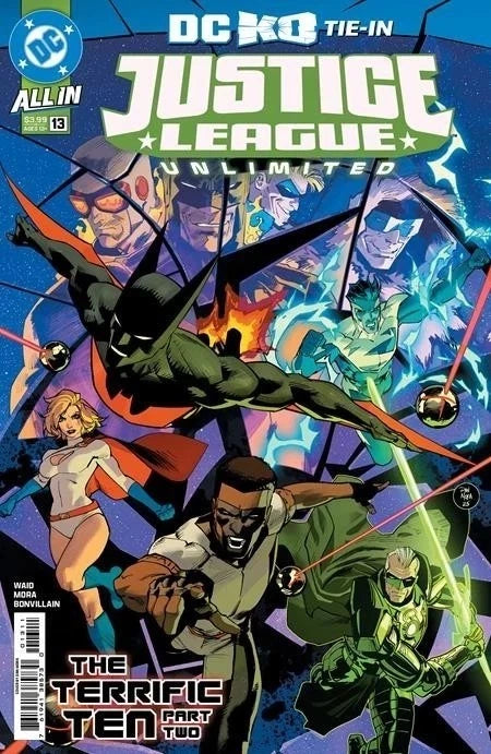 JUSTICE LEAGUE UNLIMITED #13 DC K.O. TIE IN DC COMICS 2025 NM