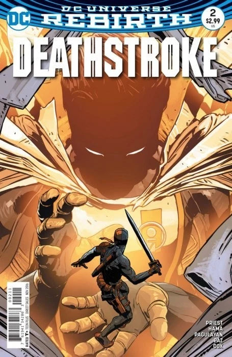 DEATHSTROKE: REBIRTH #2 DC COMICS 2016 NM