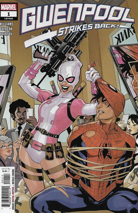 GWENPOOL STRIKES BACK #1 MARVEL COMICS 2019 NM