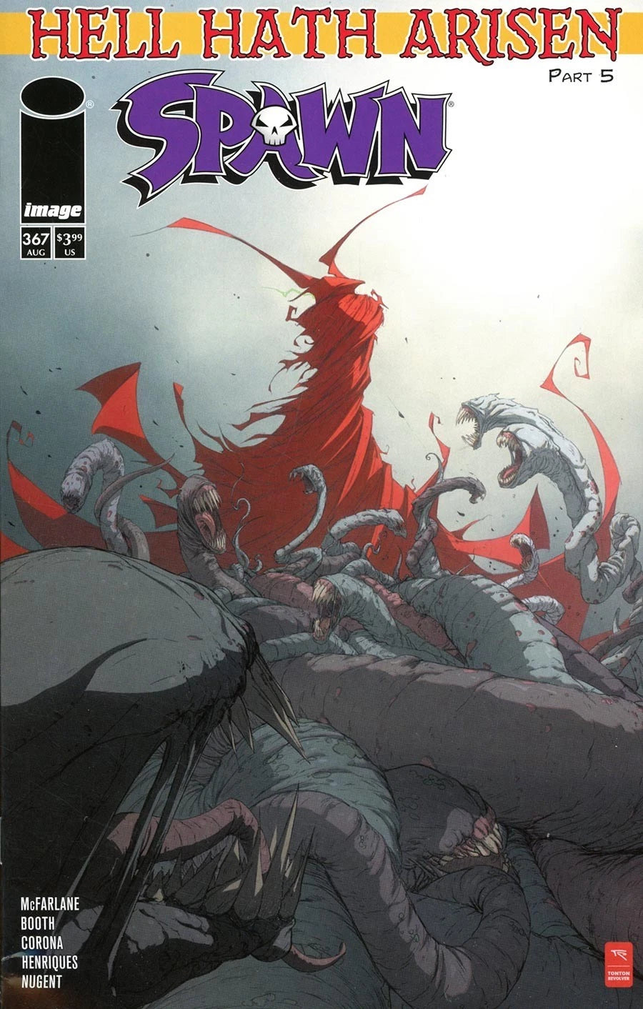 SPAWN #367 TONTON REVOLVER VARIANT TODD MCFARLANE IMAGE COMICS 2025 NM