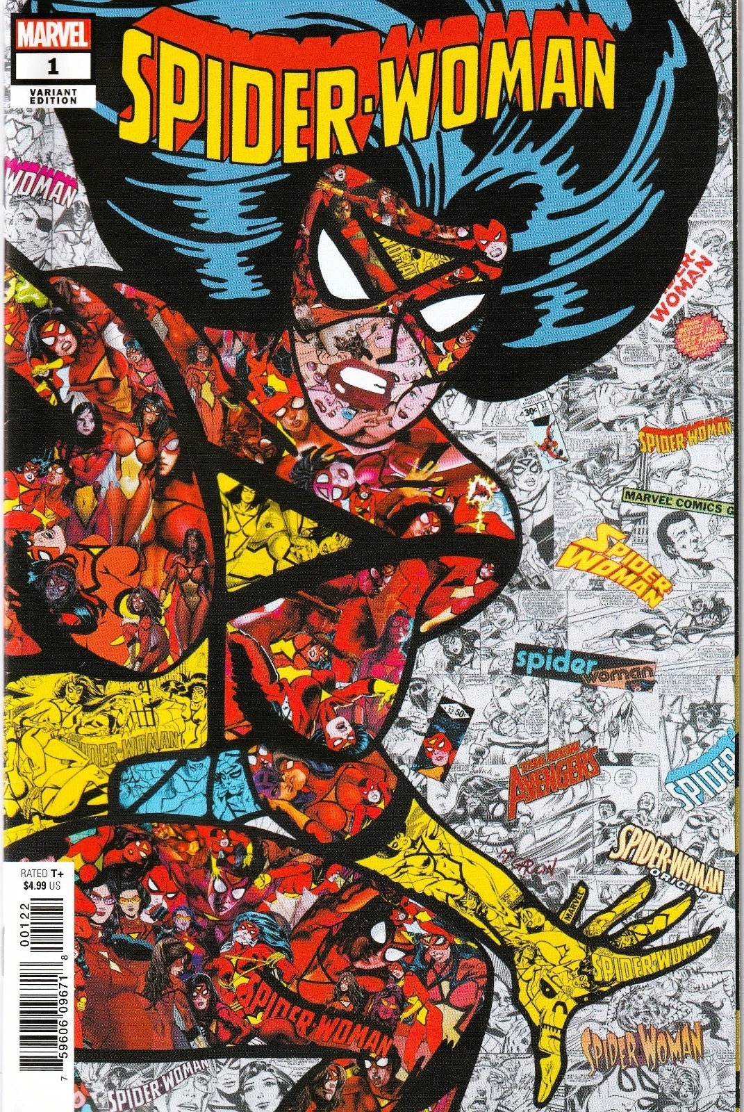 SPIDER WOMAN #1 VARIANT MARVEL COMICS NEAR MINT