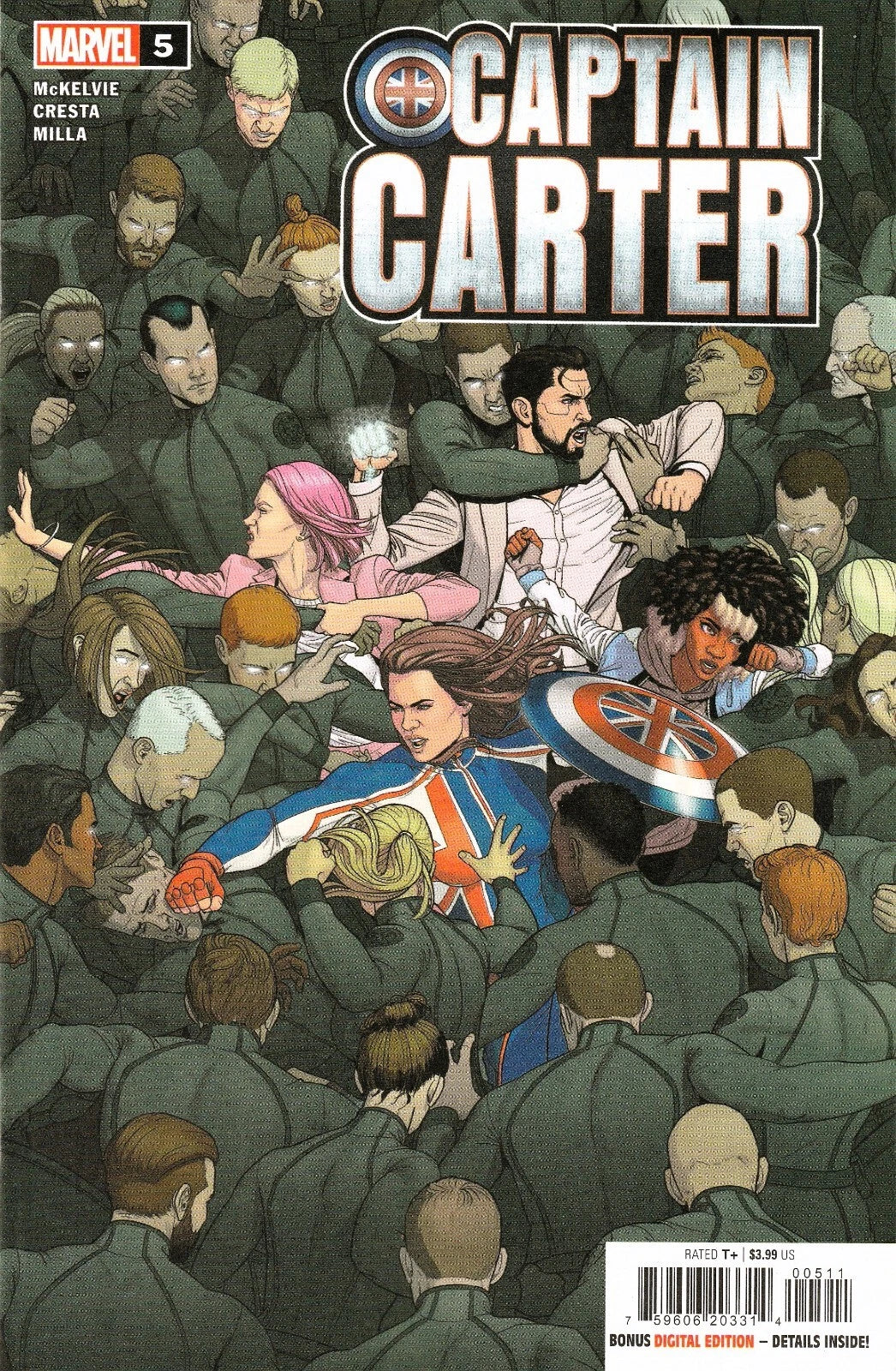 CAPTAIN CARTER #5 MARVEL COMICS 2022 NEAR MINT