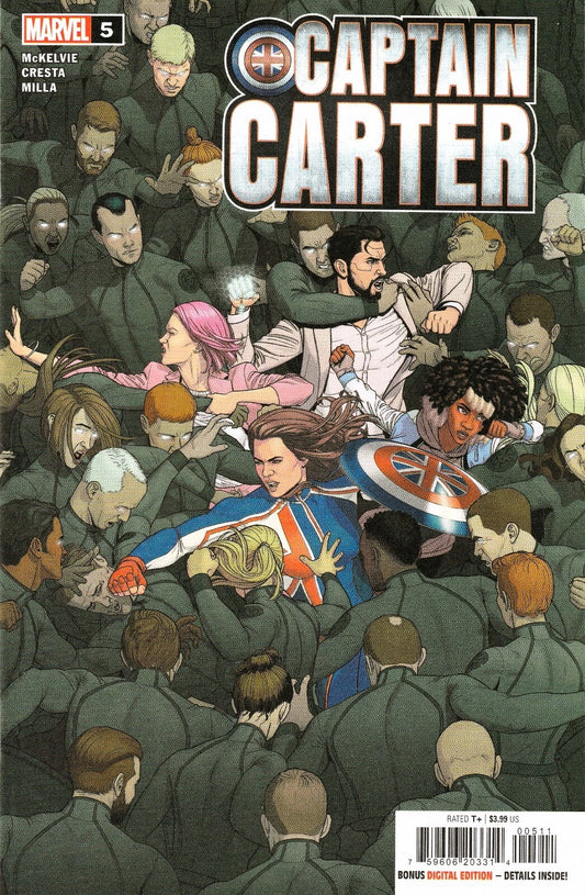 CAPTAIN CARTER #5 MARVEL COMICS 2022 NEAR MINT