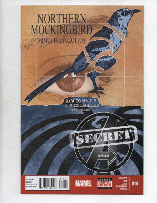 SECRET AVENGERS #14 MARVEL COMICS 2014 NEAR MINT