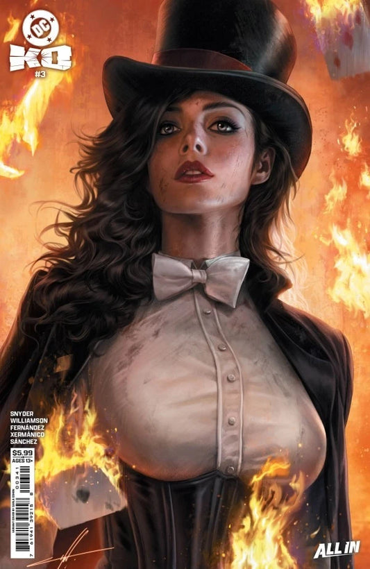 DC K.O. #3 CARLA COHEN ZATANNA VARIANT DC COMICS 2026 NEAR MINT