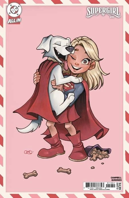 Supergirl #10 Chrissie Zullo Valentines Day Variant DC Comics 2026 NEAR MINT
