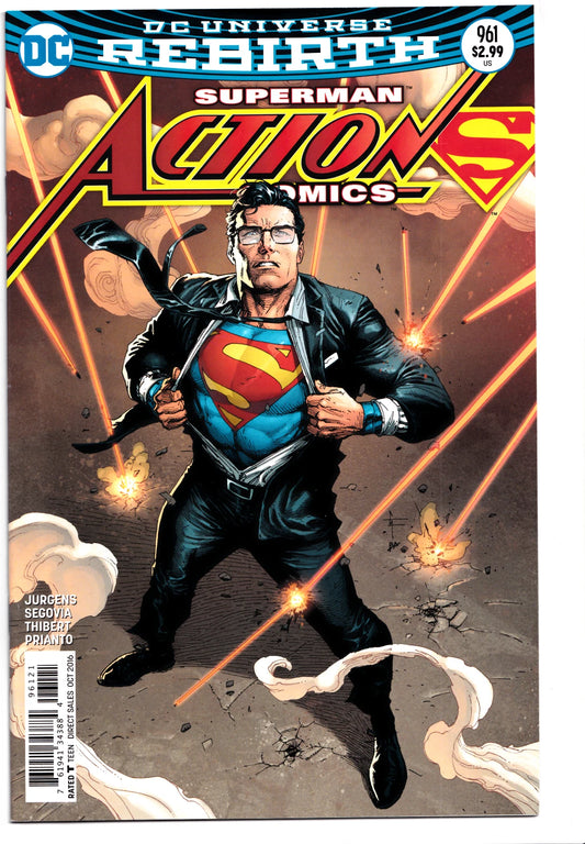 ACTION COMICS #961 GARY FRANK VARIANT DC COMICS 2016 SUPERMAN
