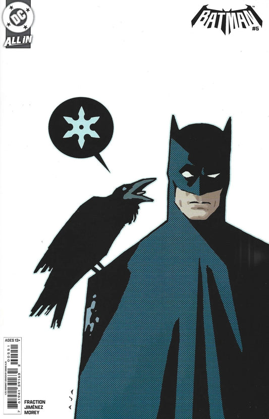 Batman #5 1:25 David Aja Incentive Variant Matt Fraction DC Comics 2026 NEAR MINT