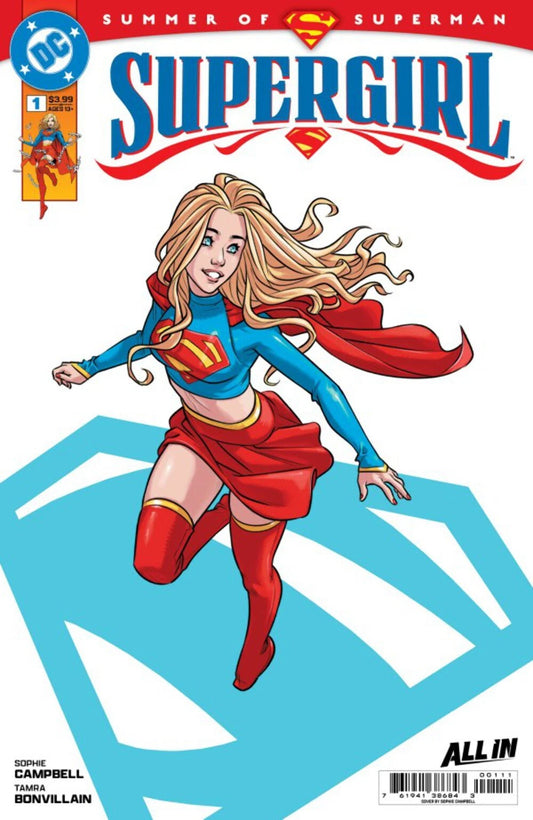 Supergirl #1 Cover A Sophie Campbell DC Comics 2025 NM